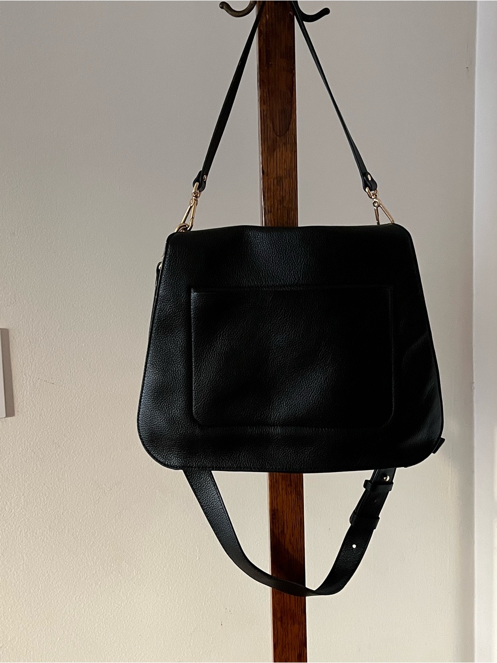 Coccinelle Jalouse leather black shoulder bag - Picture 3 of 9